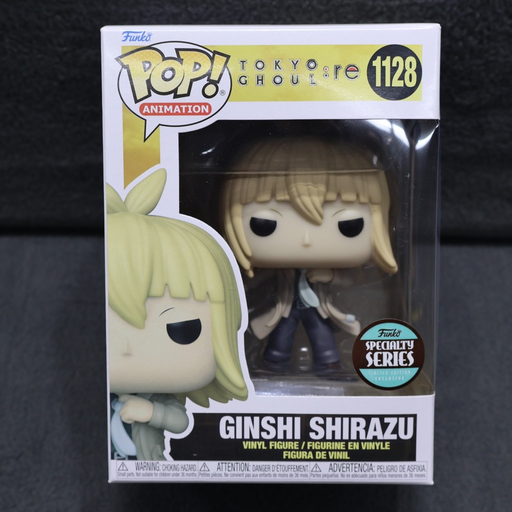 Funko POP! Animation Tokyo Ghoul:re Ginshi Shirazu #1128 Specialty Series